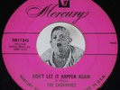 R&B Doo Wop 45 THE CASHMERES Don't Let It Happen Again / Boom Mag-azeno Mercury