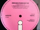 TRAFFIC PINK LABEL  1970 John Barleycorn Must Die RARE