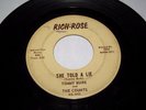 garage - tommy burk & the counts ( she told a lie ) rich rose records