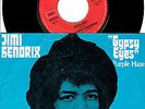 JIMI HENDRIX 7'' - Gypsy eyes RARE NORWAY ONLY PS 1971 VERY RARE