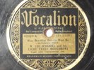 W. LEE O'DANIEL & HIS LIGHT CRUST DOUGHBOYS 78 Vocalion 02929 Pre-War Country