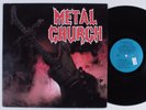 METAL CHURCH Self Titled GROUND ZERO LP VG+