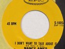 NANCY AMES I Don’t Want To Talk About It EPIC 45 northern soul VG++ 7”