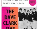 THE DAVE CLARK FIVE 45 I KNOW IT ALL THE TIME+PS SWEDEN RARE EXCELLENT