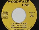 Funk Boogie 45 - Jerry (J.G.) Green - I Finally Found The Love - Woodward One