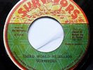 Reggae Roots 7” SURVIVORS - THIRD WORLD REBELLION - SURVIVORS RECORDS - MP3
