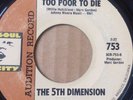 NORTHERN SOUL PROMO 45/ THE 5TH DIMENSION 