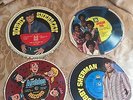 4 CEREAL BOX CARDBOARD CUT OUT RECORDS JACKSON 5, Archies, Bobby Sherman