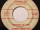 HERBERT WOOLFOLK AND THE ROCKETS Strength Of Love 45 Tateco rockabilly hear