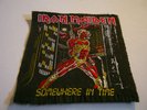 IRON MAIDEN – very rare old original 1986 SOMEWHERE IN TIME Patch