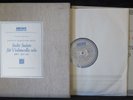 BACH ?– Solo Cello Suites PIERRE FOURNIER [Archiv] GERMAN 1st pressing 3LP BOX