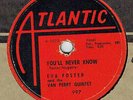 RHYTHM 'N BLUES 78 : EVA FOSTER W/ VAN PERRY QUINTET ON ATLANTIC 997