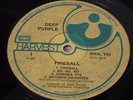 DEEP PURPLE fireball 1971 HARVEST FINLAND LP EX-