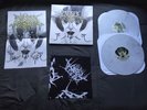 Chelsea Grin - Ashes To Ashes Vinyl LP White Marble Signed Poster NO BANDANA