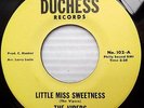 THE VIPERS orig.doowop DUCHESS 45 SAME OLD VALARIE / LITTLE MISS SWEETNESS dm673
