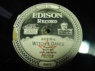 Edison 82318 78 Violin solo Vasa Prihoda  Paganini - Witch's dance E