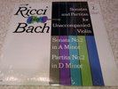 Ricci Plays Bach NM/EX Vinyl Record LP Shrink Violin Sonata 2 A Minor Decca Gold