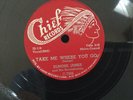 78 RPM BLUES Slide Guitar ELMORE JAMES Take Me Where You Want/Cry For Me Chief E