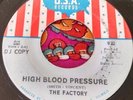 Wild Chicago Fuzz Garage Psych Pounder 45 The Factory High Blood Pressure HEAR