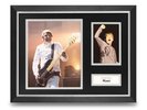 Mani Signed Photo Framed 16x12 Display The Stone Roses Autograph Memorabilia COA