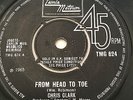 CHRIS CLARK 'FROM HEAD TO TOE' TMG 624 RARE 60'S TAMLA MOTOWN RARE