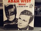RARE 1966 FOX 627 ADAM WEST / BATMAN 45  WITH PICTURE SLEEVE  MIRANDA