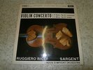 Tchaikovsky Dvorak Violin Concerto's Ricci Sargent Decca SXL 2279 WBg ED 1