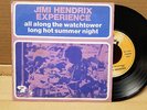 Jimi Hendrix Experience ?– All Along The Watchtow -45T VG+/EX Barclay ?– 060993