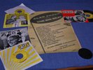 (3) Jerry Lee Lewis 45 RPM Records with picture sleeves on Sun Label, 1 signed