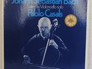 PABLO CASALS  Johann Sebastian Bach Suiten für Violoncello solo - 3 LP Kassette