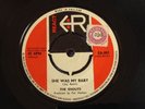 THE SHOUTS - SHE WAS MY BABY rare UK 1964 / MOD / BEAT / DANCER / PRIVATE / EX+