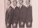 THE CRICKETS SIGNED PROMO  PHOTOGRAPH  SONNY CURTIS  GLEN D HARDIN  AUTOGRAPHED