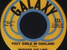 RODGER COLLINS Foxy Girls In Oakland Galaxy 771 VG++ Funk Soul 45