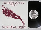 ALBERT AYLER TRIO SPIRITUAL UNITY ESP-DISK MJ-7101 Japan Vinyl LP