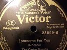 The Carter Family Victor 23599 78 rpm Old-Time Country