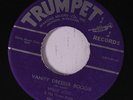 WILLIE LOVE: Vanity Dresser Boogie / Seventy Four Blues 45 rare Blues & R&B