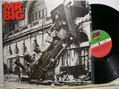 MR. BIG, LEAN INTO IT '92 w/ insert 1st Press Brazil LP ORIG MINT-