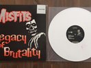 misfits legacy of brutality 1986 White Vinyl + Pink Swirls
