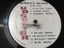 Lee Perry ?– Africa's Blood  / LP / VG-  /  Plain Jacket