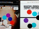 TERRY SNYDER & ALL STARS -  FOOTLIGHT PERCUSSION & MR. PERCUSSION  - 2 LP LOT