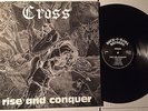 CROSS Rise and Conquer Canadian Oi  ISD skinhead VERY RARE EX/EX import LP