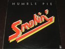 Humble Pie rare '72 UK 1st press LP Smokin' on A&M EX red translucent HEAVY PROG
