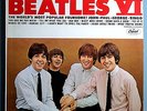 THE BEATLES BEATLES VI RARE ORIG '65 CAPITOL A1 STEREO LP w/RARE COVER BEAUTIFUL