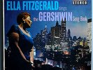 ELLA FITZGERALD SINGS GERSHWIN #1 RARE ORIG '60 VERVE LIVING FIDELITY STEREO LP