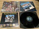 Iron Maiden Somewhere In Time LP 1986 UK 1st Press+Merch w/Audio Samples  EX/NM