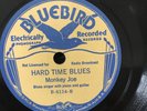 Bluebird 6114 Monkey Joe (Coleman)  HARD TIME BLUES  w Walter Vinson 78 rpm