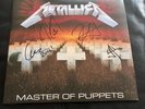 Metallica - Signed Master Of Puppets Vinyl With COA