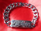 'Elvis' Signature Bracelet in silver - 2 Sizes Available