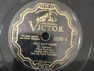 Victor 23335 Pere Dickson RED HOT PAPA  1932 78 rpm  500 pressed  DALLAS
