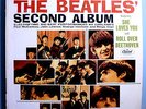 THE BEATLES SECOND ALBUM RARE ORIG '65 CAPITOL STEREO LP w/RARE LABEL VERY NICE